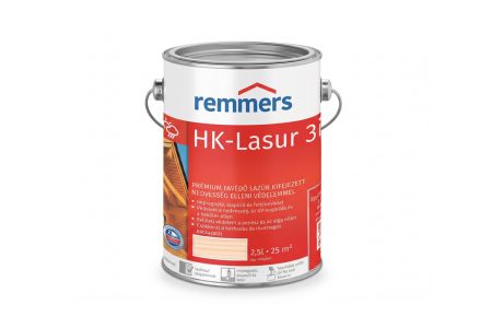 Remmers Hk Lasur 3in1 – Fehér – 2,5 L